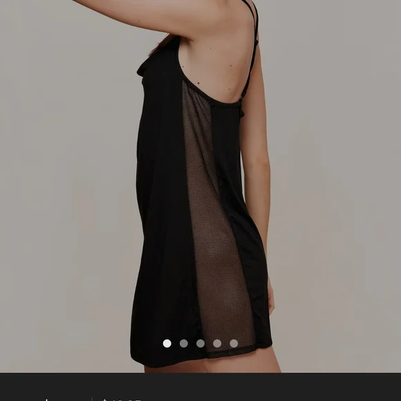 Adore Me Yellow Monika Sleep Slip. XL - Picture 4 of 7